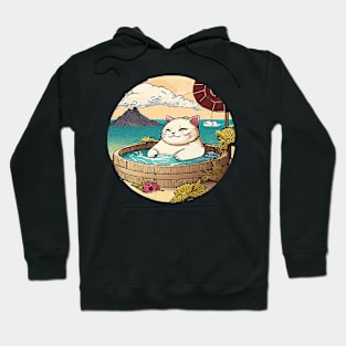 Lucky Cat Tub Time Hoodie